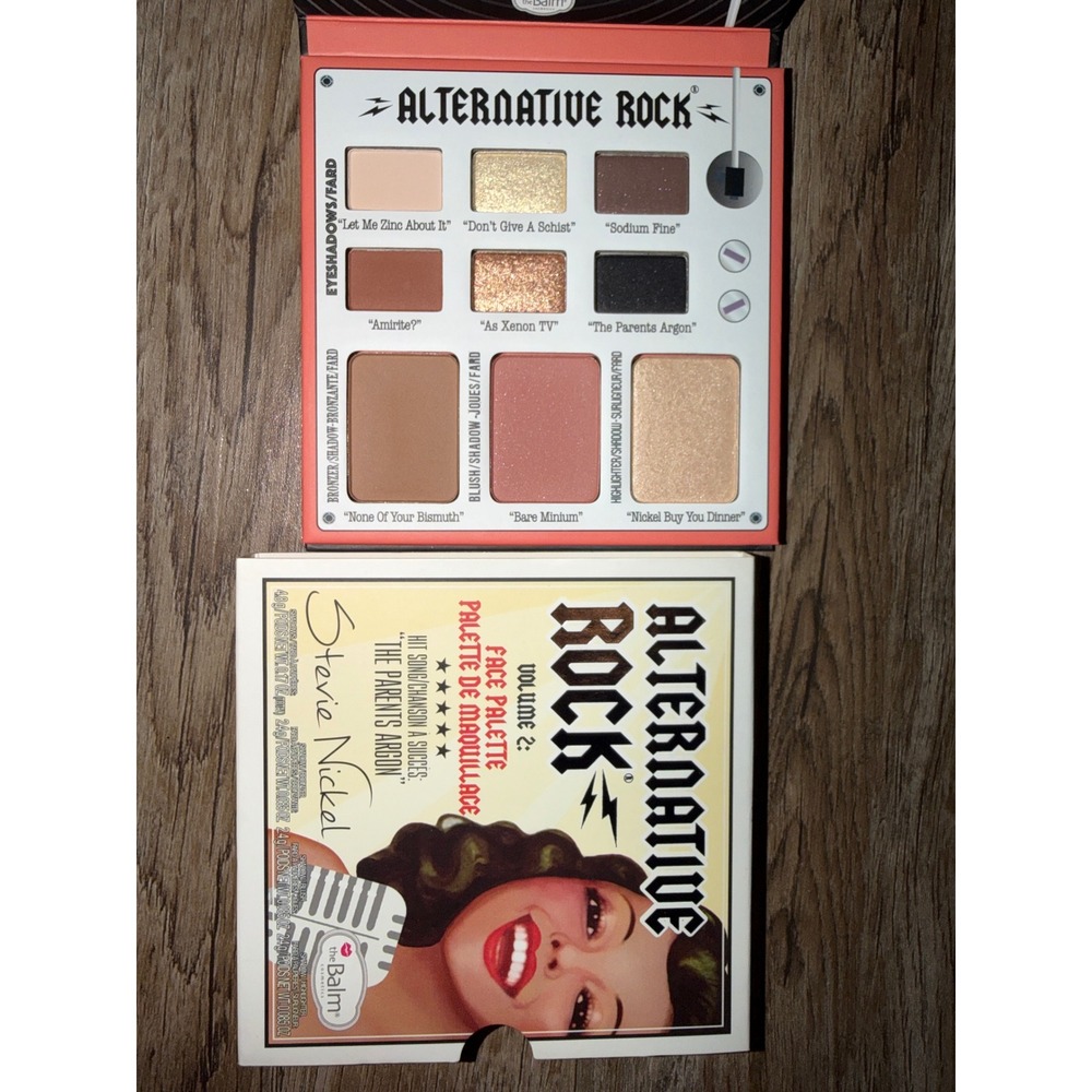 theBalm Face Palette Alternative Rock Vol 2 Stevie Nickel Eyeshadow Blush
